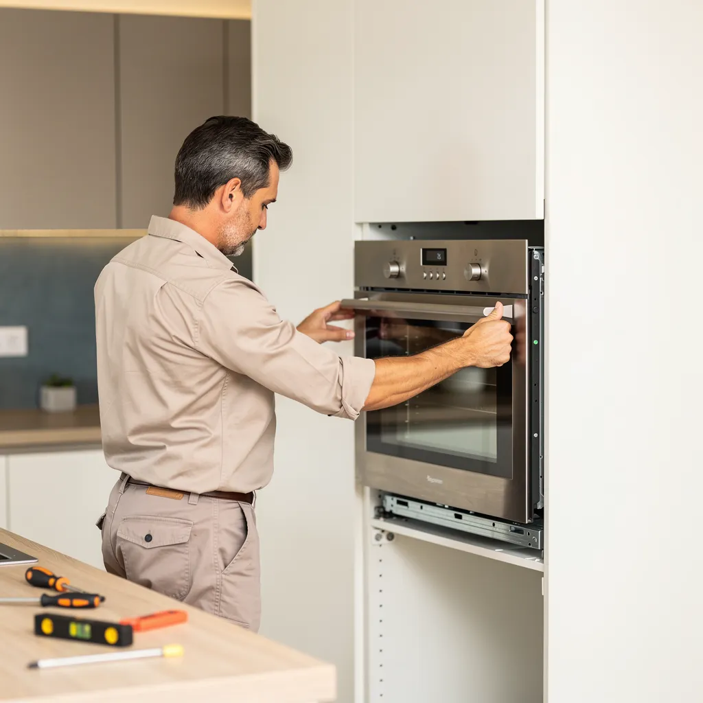 Installer un four encastrable : étapes, branchement et erreurs à éviter