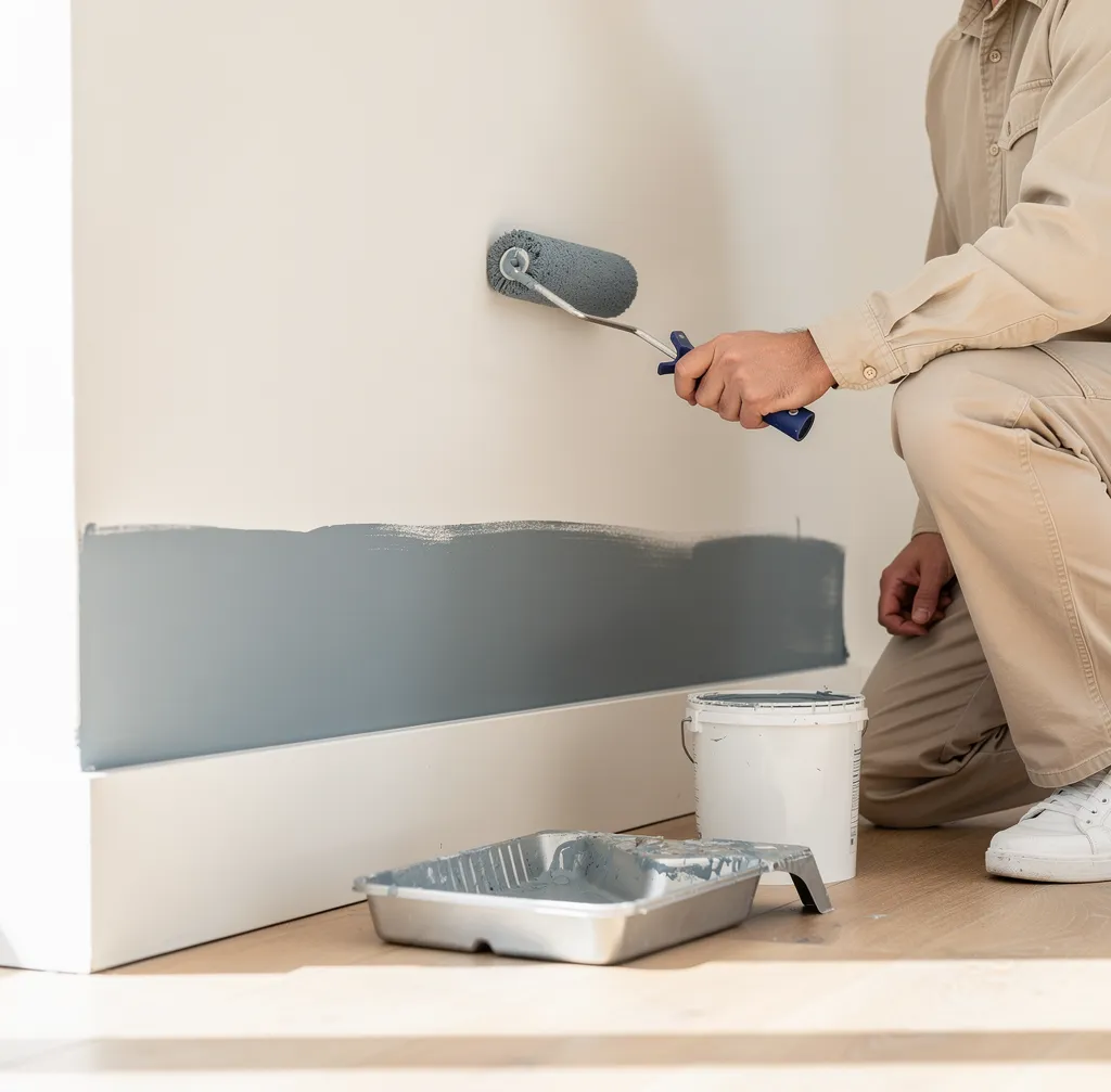 Peinture de soubassement : protéger et embellir vos murs durablement