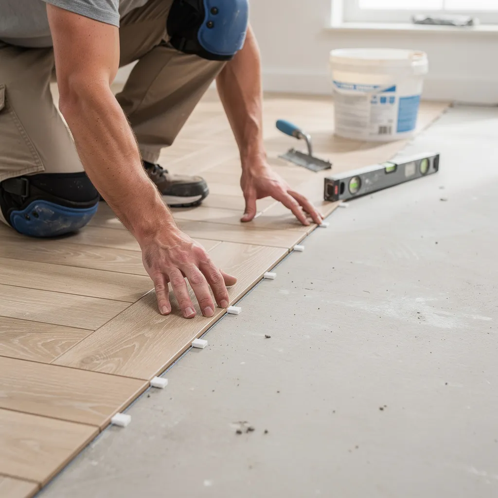 7 schémas de pose pour carrelage imitation parquet