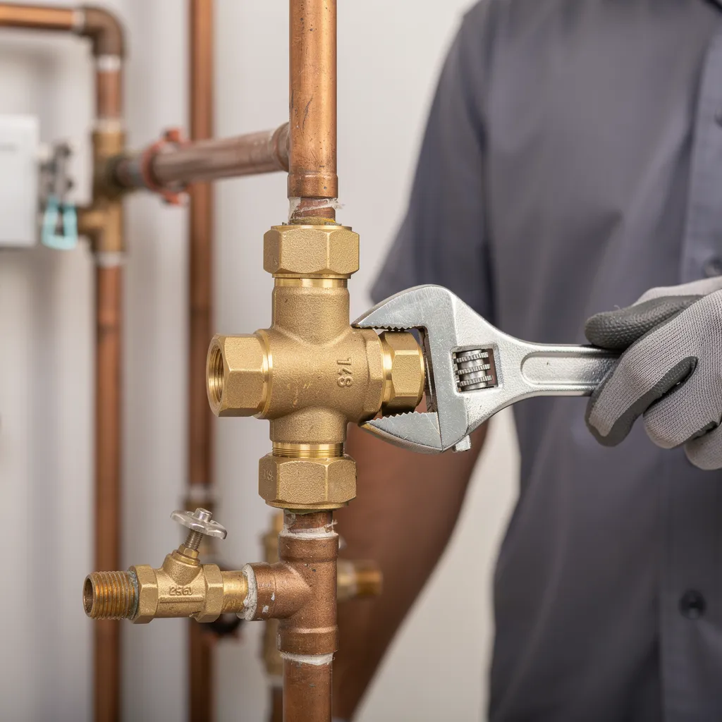 Installer un réducteur de pression en 5 étapes (sans plombier)