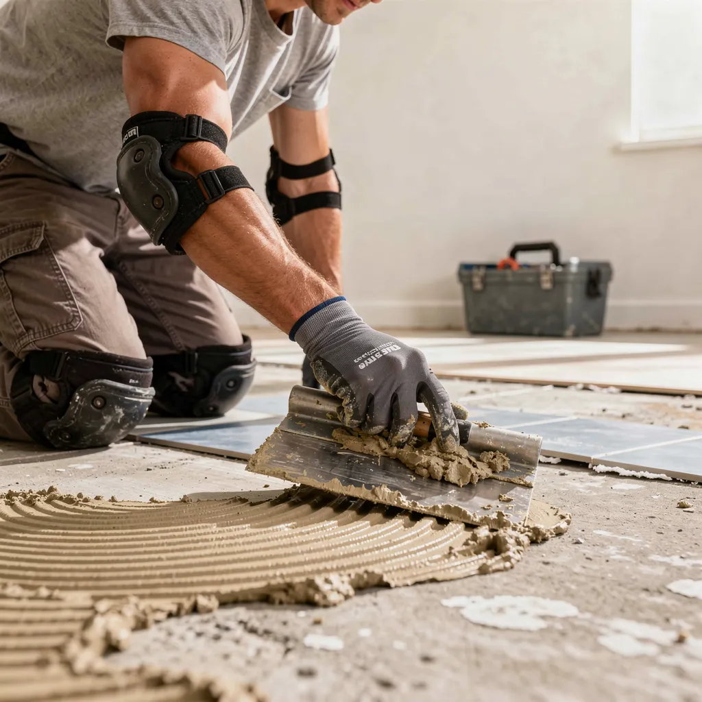 4 méthodes testées pour retirer la colle à carrelage